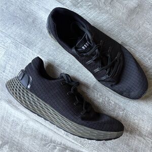 Nobull Ripstop Runner Shoes Mens 10 Womens 11.5 Black Gray Training Gorpcore